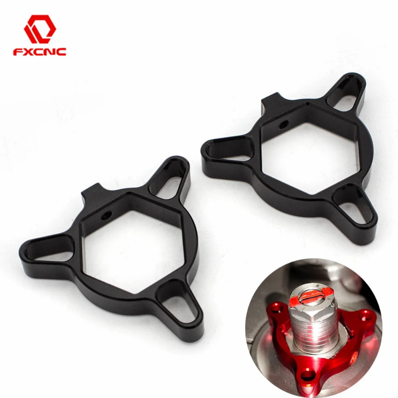 New Arrival CNC Aluminum 2Pcs 14mm Motorcycle Fork Preload Adjusters Universal For Yamaha XT1200Z S
