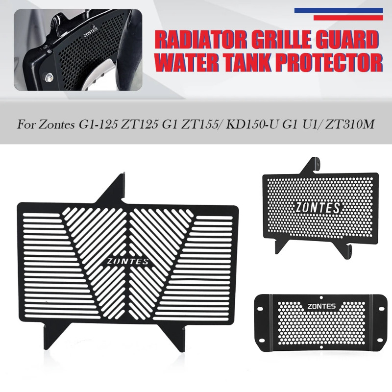 2020-2024 Accessories For Zontes ZT125 U125 KD150-U G1 125-U1 Z2 Motorcycle Radiator Grille Guard C
