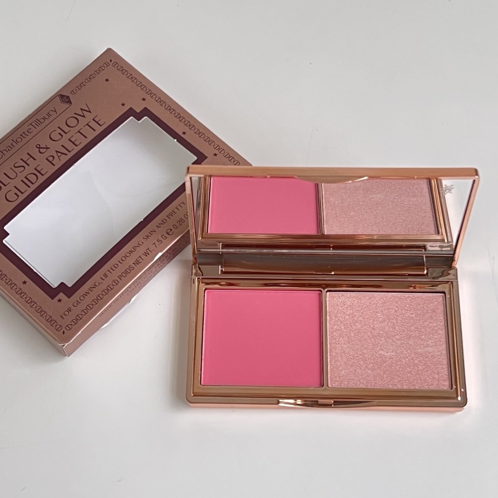 [Shopee Special Selection] Fashion Style Special/50 Ct Starlight High Gloss Blush Two-Color Contouri