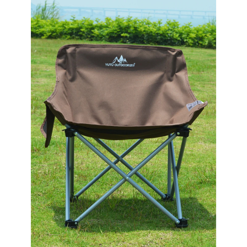 Outdoor folding chair portable camping barbecue folding chair