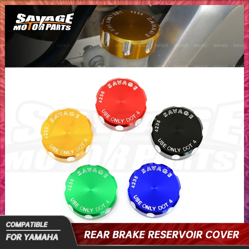 Rear Brake Reservoir Cover For YAMAHA YZ 80/85/125/250 DT 125R 200 230 TY250Z TDR TZ TZR 125 250 R