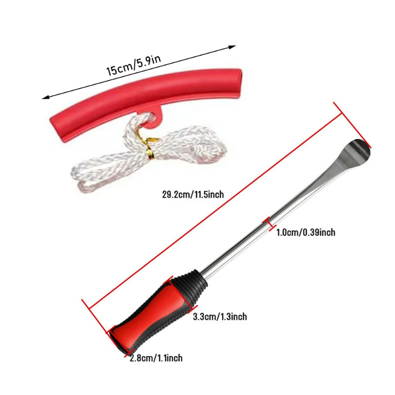 1/2Set 30CM Car Motorcycle Bike Tire Maintenance Protector Tire Changing Lever Tools Spoon Tire Kit