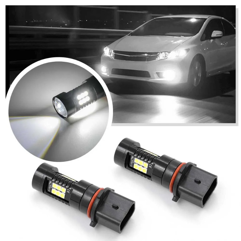 2pcs Xenon White P13W Canbus No Error LED Bulbs  For Audi A4 B8 NonFL (2008-2012) Q5 Chevrolet Dayt