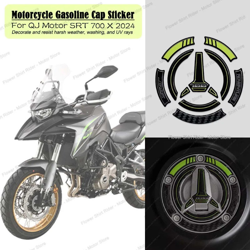 Gasoline Cap Sticker for QJ Motor SRT 700 X 700X 2024 Set of Stickers Motorcycle Accessories Waterp