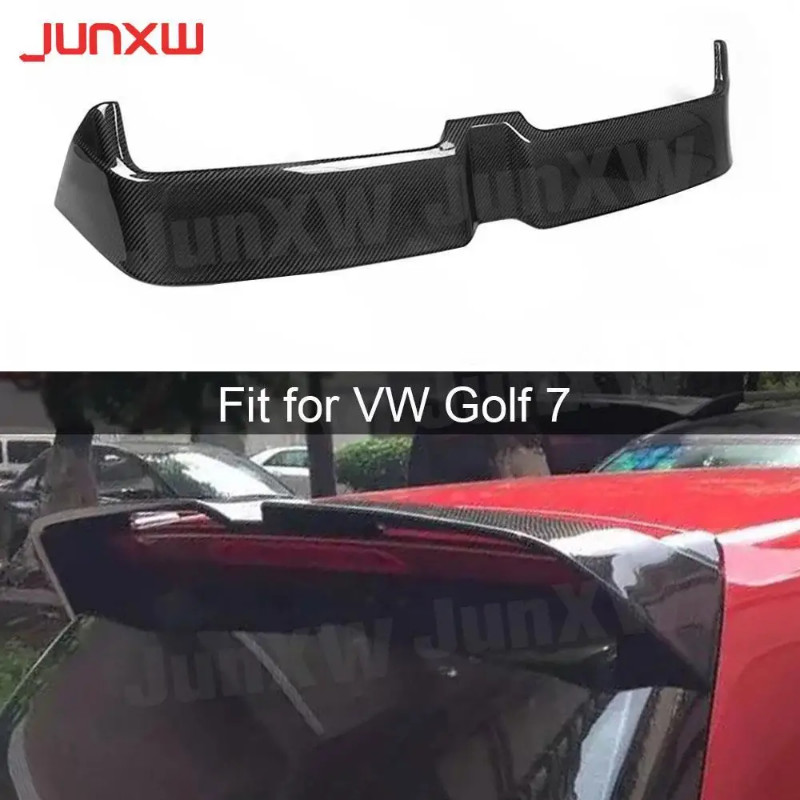 For Golf MK7 Carbon Fiber /FRP Rear Roof Trunk Wing Spoiler for Volkswagen Golf 7 VII MK 7 Standard
