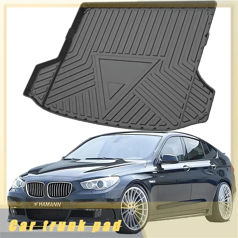 Custom Fit Auto Rear Boot Cargo Liner Tray for BMW 5 Series GT F07 2010 - All-Weather TPE Trunk Mat