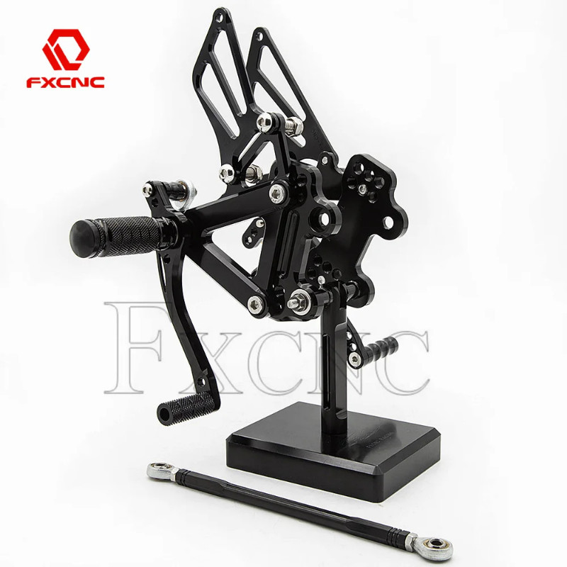 For Kawasaki ZX-9R ZX 9R ZX9R 1999 2000 2001 2002 2003 Aluminum Adjustable Motorcycle Rearset Footp
