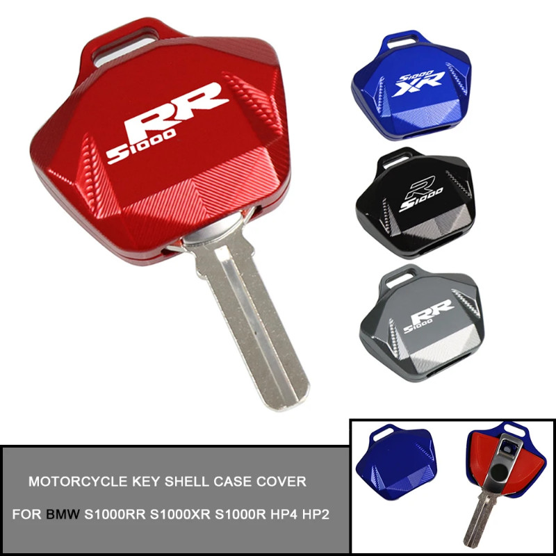 CNC Motorcycle Key Shell Case Cover For BMW S1000RR S1000XR S1000R HP4 HP2 S 1000 RR S 1000 XR R Mo