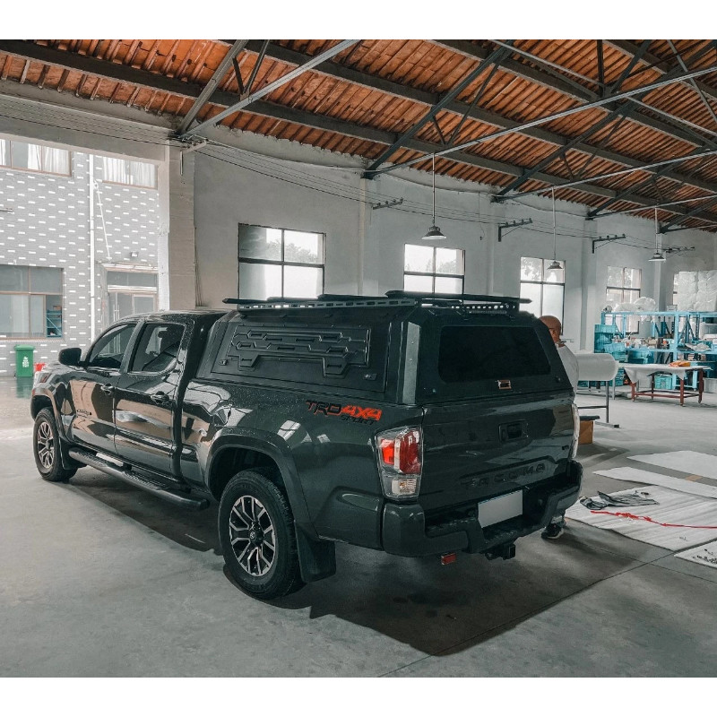 Stock truck outdoor hardtop for Toyota Tacoma 5ft antifreeze lock 6.5ft bed pickup topper waterproo