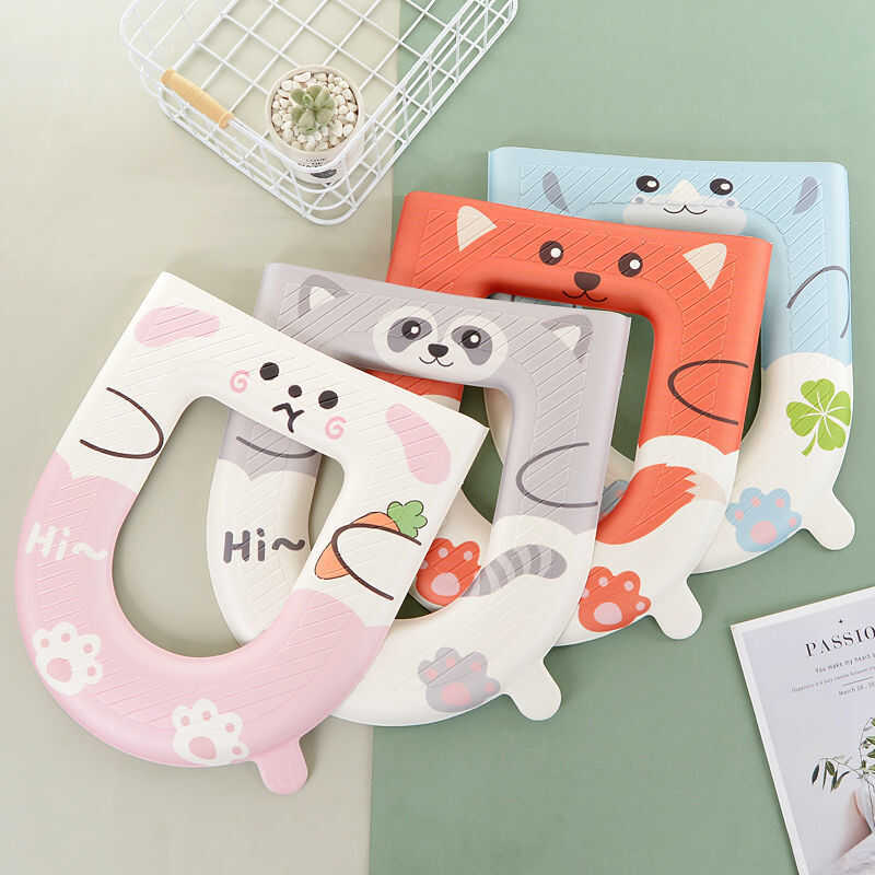 Newcomer Two Only Needs 1.53 EVA ที่นั่งชักโครกกันน้ําฤดูหนาวในครัวเรือนเบาะเหนียว