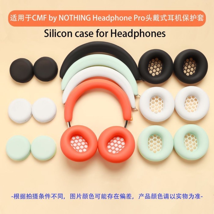 · * · เหมาะสําหรับ CMF by NOTHING Headphone Pro Headphone Ear Cap Sponge Accessories Protective Case