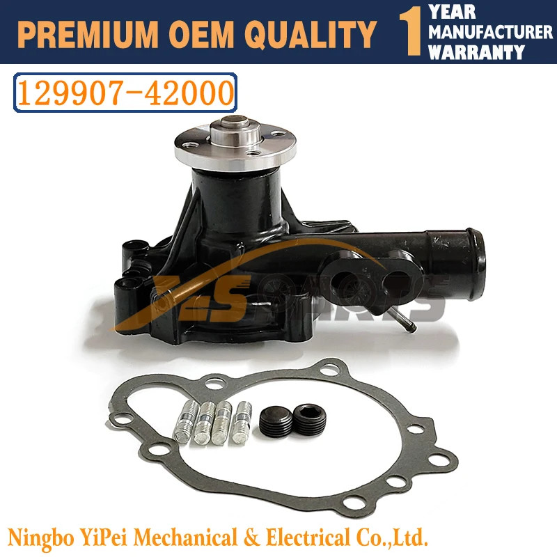 New 129907-42000 Water Pump for Yanmar 4TNV94L 4TNV98 4TNV94 4TNV98T Engine 129900-42002 YM129900-4