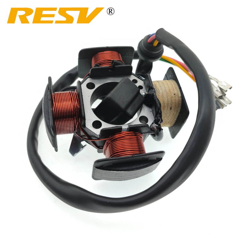 RESV for ZJ125 QJ125 125cc ZJ QJ 125 4 Pole Ignition Coil Stator Generator