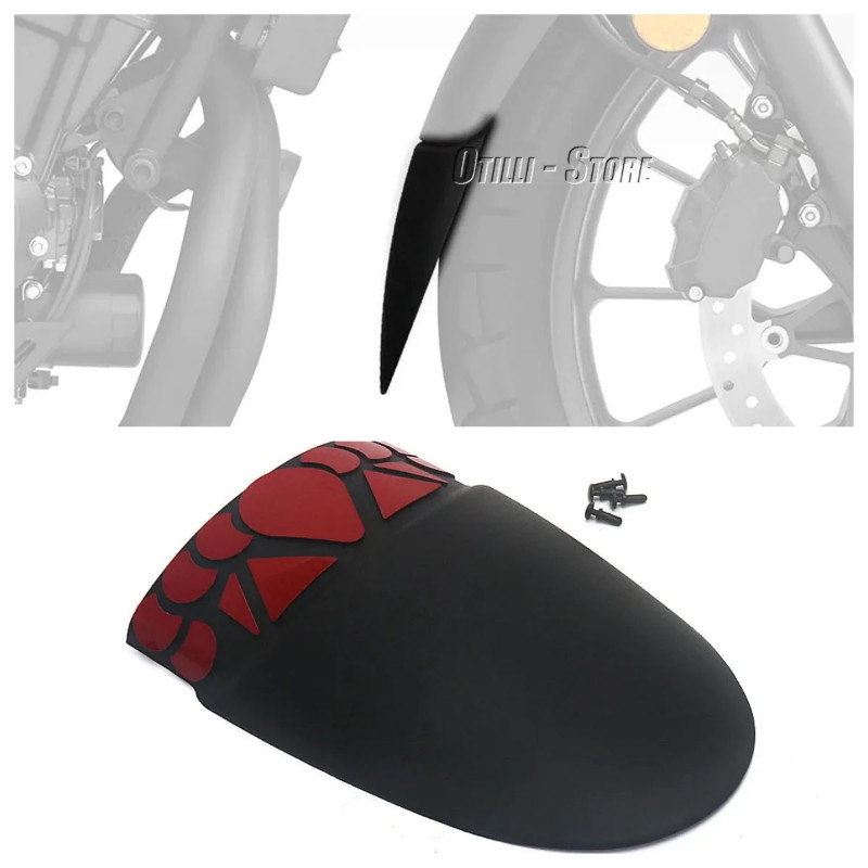 For Honda CL 500 Cl500 cl500 New Motorcycle Front Fender Extender ABS Mudguard Extension 150mm Spla