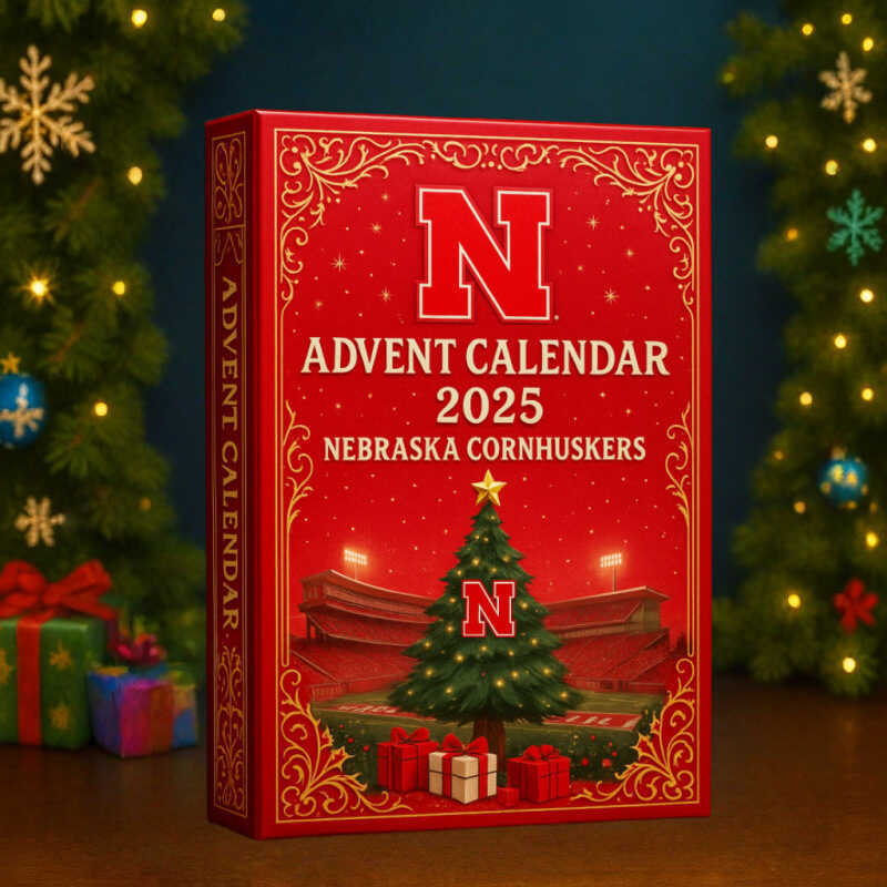 创意Nebraska Cornhuskers Football Advent Calendar