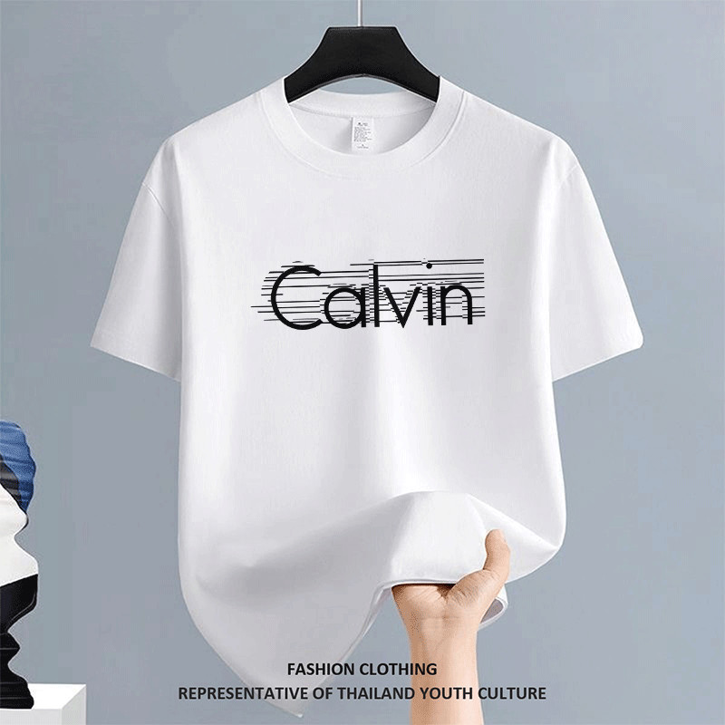1212 ลายการ์ตูน Christmas สีขาว-ดำ FASHION สตรีทแฟชั่น CASUAL คอกลม เสื้อยืดผู้ชาย OVERSIZE COOL เสื้อยืด NEW YEAR