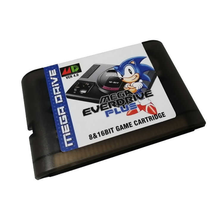 Mega Drive 2023 MD bing 4.0Plus TF mini d 1200 in one จีนรุ่น cassette สําหรับ Sega เกมคอนโซล everdr