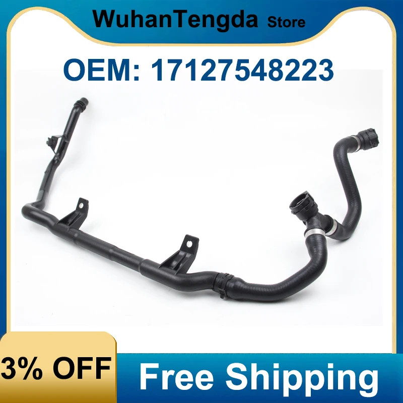 17127548223 Heater Device Return Water Pipe for BMW 3' E90/3' E93 1' E81/1' E88 Water Hose Free Shi