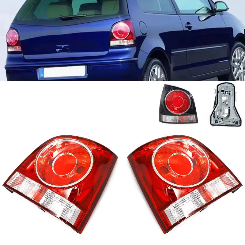 Rear Bumper Tail Light For Volkswagen VW Polo 9N 9N3 Hatchback 2005 2006 2007 2008-2010 Brake Stop