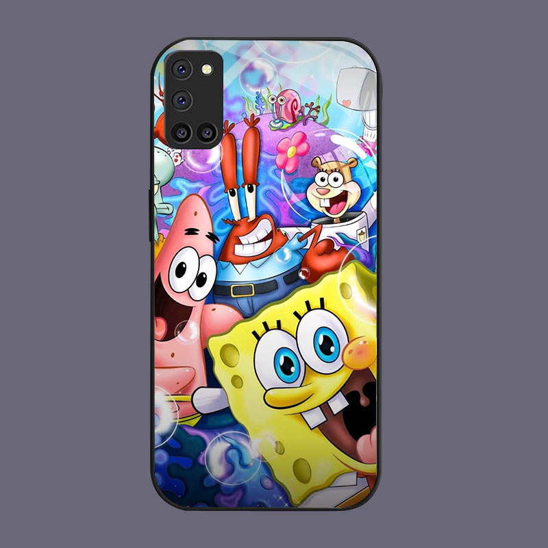HK-64 Patrick Star แก้ว KACA สําหรับ OPPO Reno F19 A72 A94 5F A92 5 A52 Pro Lite