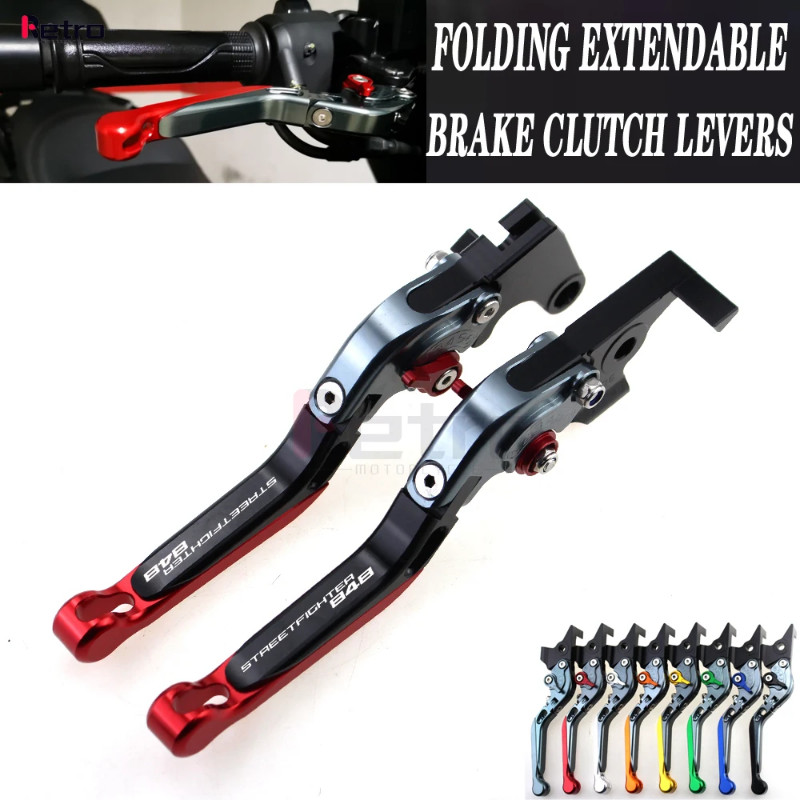 For DUCATI STREETFIGHTER 848 STREETFIGHTER848 2012-2015 2013 2014 Motorcycle Folding Extendable Fro