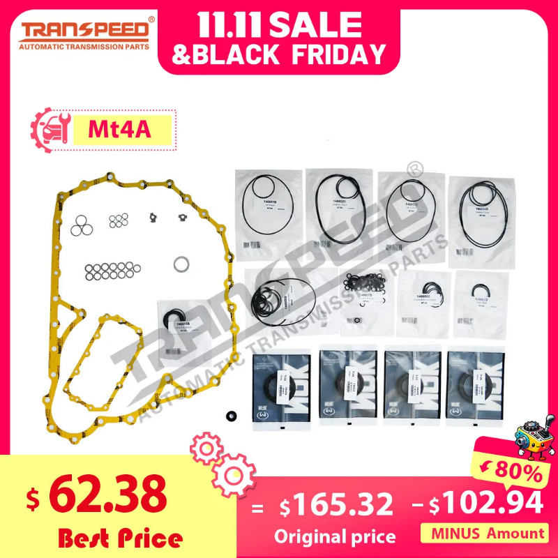 TRANSPEED V6 Mt4A M7PA Auto Transmission Rebuild Overhual Gasket Seal Repair Kit For HONDA Acura MD