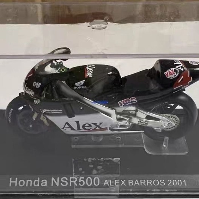 IXO OEM 1/24 Honda NSR500 2001 #4 รถจักรยานยนต์แข่งสําเร็จรูปรุ่น