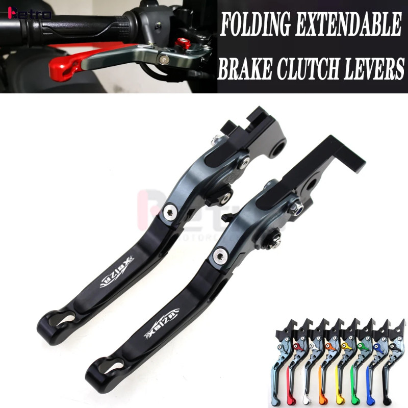 For Buell XB12R XB 12R 2009 Motorcycle Folding Extendable Front Rear Brake Levers