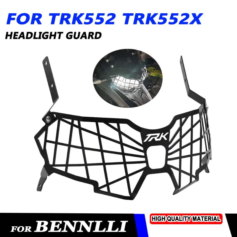 FOR Benelli TRK 552X TRK 552X TRK552X TRK552 X 2024 Motorcycle Accessories Headlight Grill Guard He