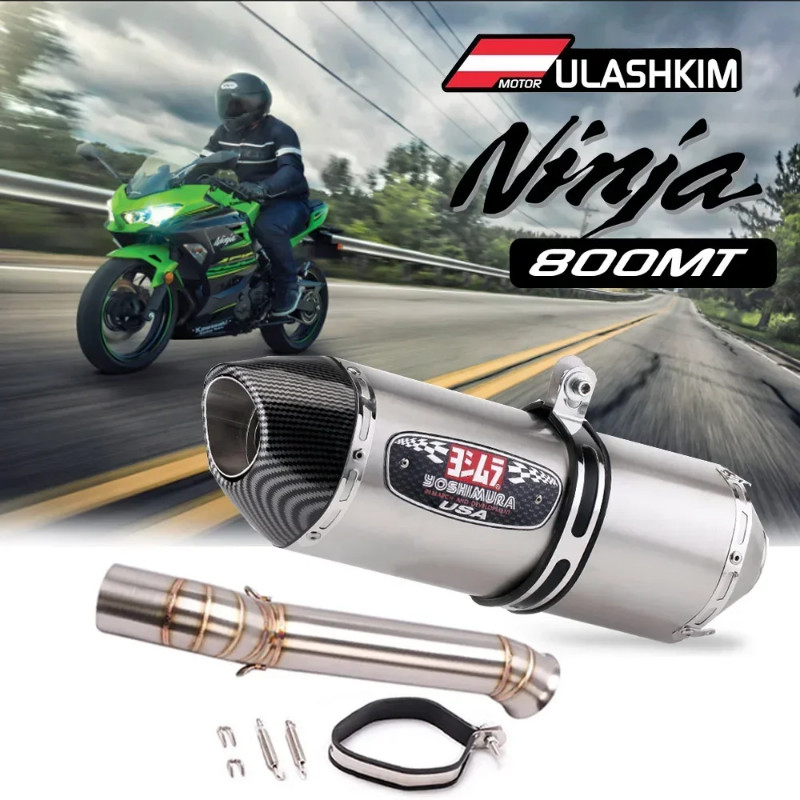 CF 800MT Motorcycle Exhaust Contact Middle Adapter Pipe Pipe Slip On For CF 800 MT Exhaust Muffler