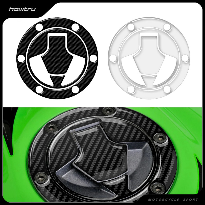 Motorcycle Fuel Cap Protection Sticker for Kawasaki ZX-25R ZX300 2018-2024 and NINJA 250/300/Z300