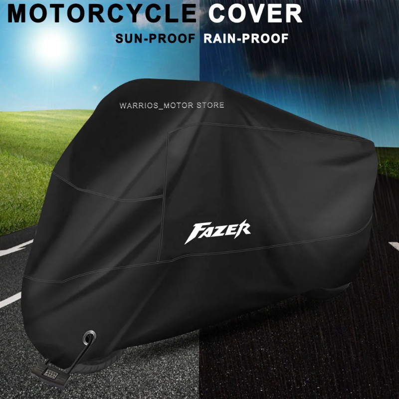 For Yamaha FAZER FZ6  FZ8 FZ750 Motorcycle Cover All Season Universal Dustproof Snowproof Outdoor M