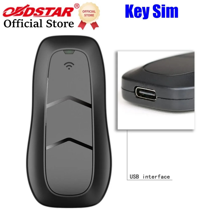 OBDSTAR 5 In 1 Key SIM Smart Key Simulator for Toyota Works with X300 DP/X300 DP Plus/X300 Pro4
