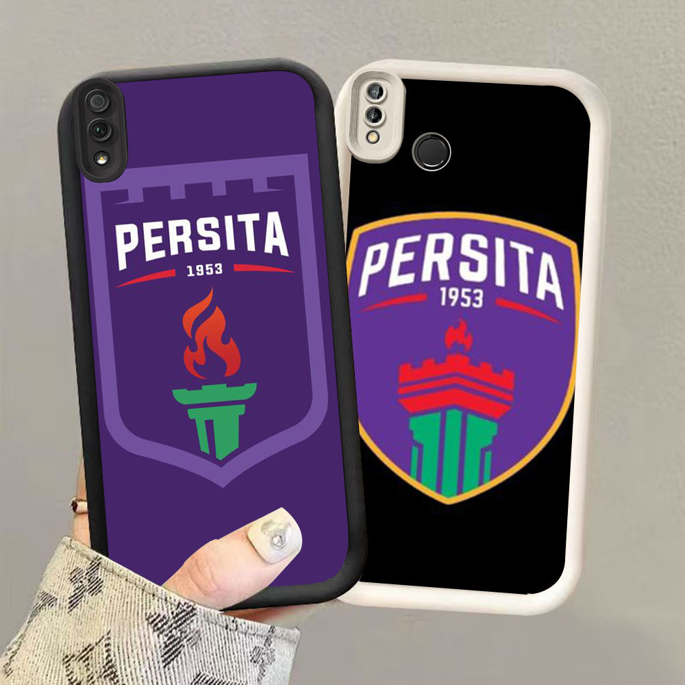 HK-66 Persita อินโดนีเซียปลอกกันกระแทกสําหรับซิลิโคนสีดําและสีขาว VIVO Y91i Y66 V9 Y91C Y81 Y81S Y91