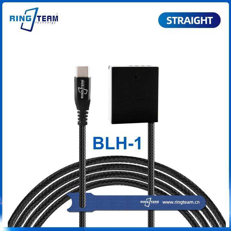 ▥ PD Usb-C Type-C สาย Ps-Blh-1 BLH 1แบตเตอรี่เลียนแบบ Blh1 DC Coupler สำหรับกล้อง Olympus MARK