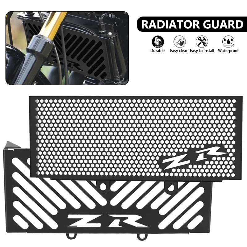 For Kawasaki ZR7 ZR-7/ZR 7 1999 2000 2001 2002 2003 2004 ZR-7S/ZR 7S Motorcycle Radiator Grille Cov