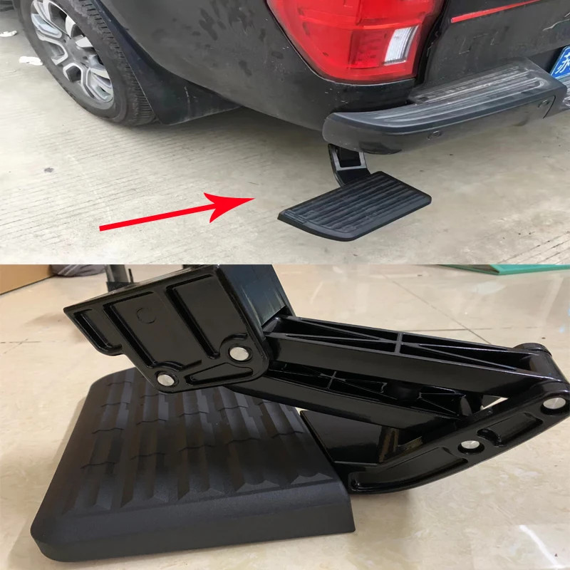 Tailgate Ladder Foot Steps Board Ford Ranger T6 T7 T8 XL XLT Wildtrak Raptor NAVARA NP300 TRITON L2