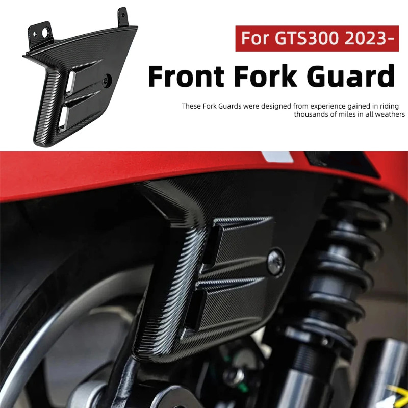 For Vespa GTS 300 gts300 Gts 300 GTS300 2023 2024 Front Suspension Cover Fork Shock Absorber Guard