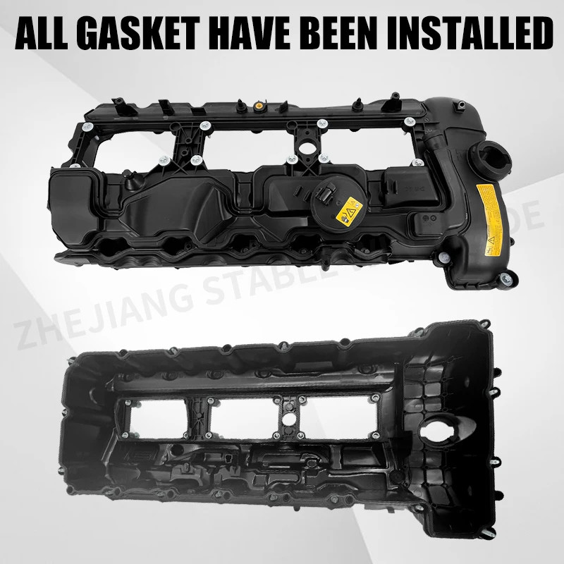 11127846359 Engine Valve Cover With Gasket & Bolts For BMW S55 F80 F82 F83 F87 M2 M3 M4 3.0L L6 Eng