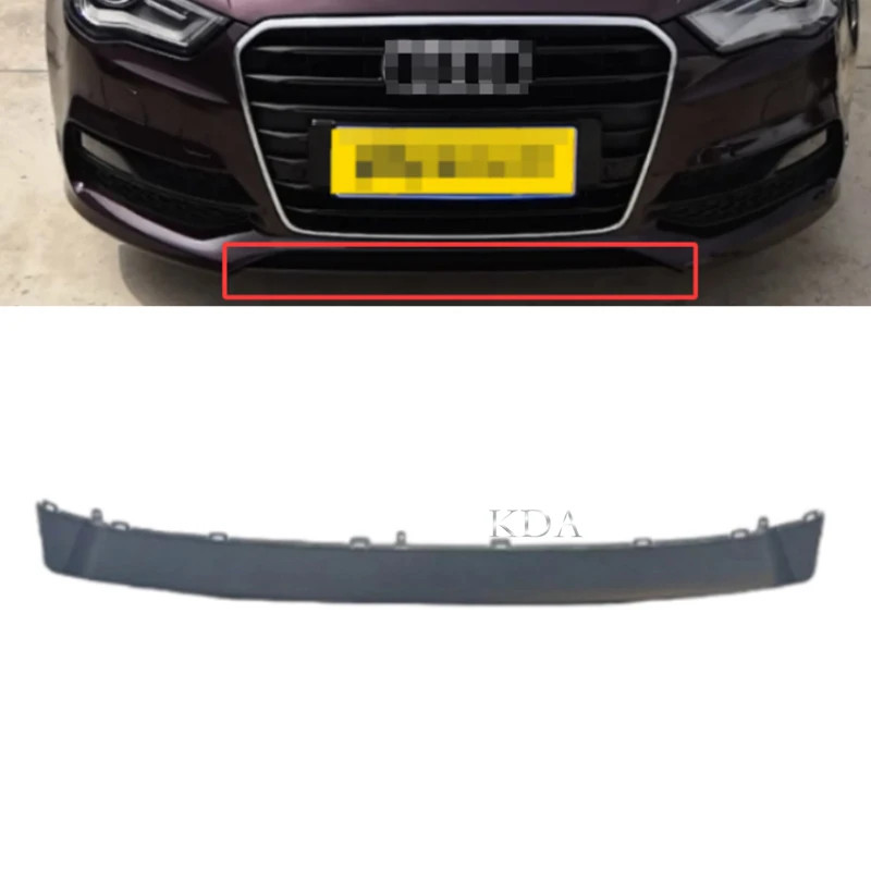 Auto Front Bumper Lower Lip Spoiler no Paint for Audi A3 Sline S-line Sport 2014 2015 2016 8V580711