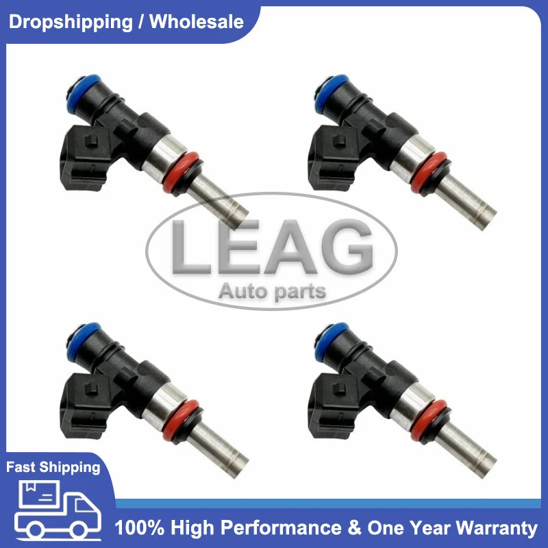 4pcs Fuel Injector 1500CC 140lb EV14 E85 Nozzle 0280158040 For RENAULT Engine High Impedance Inject