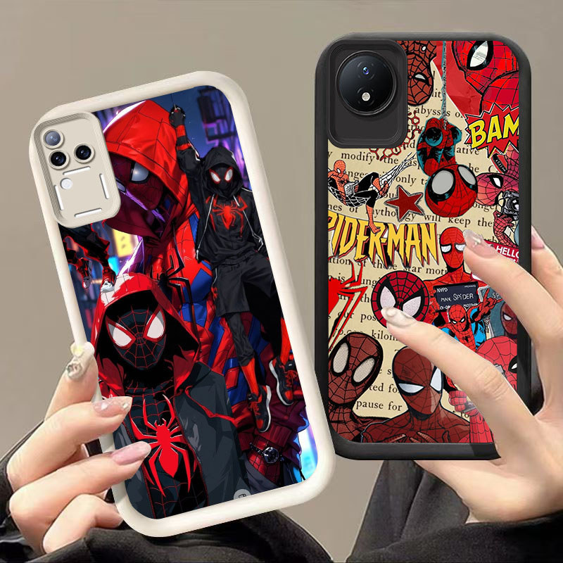 DK-71 Marvel X men Silicone Casing สีดําและสีขาวสําหรับ VIVO Y29 Y02a V50 V30E V30 T4 Y02 Y02t Pro 5