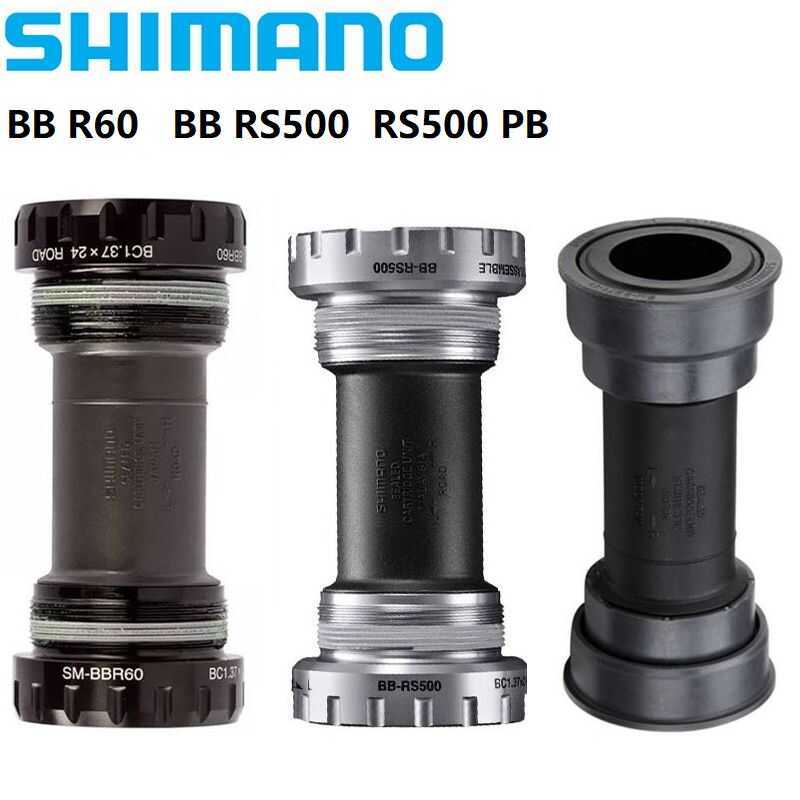 Shimano ULTEGRA 105 TIAGRA SORA SM-BBR60 RS500 Hollowtech II แผนที่จักรยานวงเล็บด้านล่าง 68 มม. 5600
