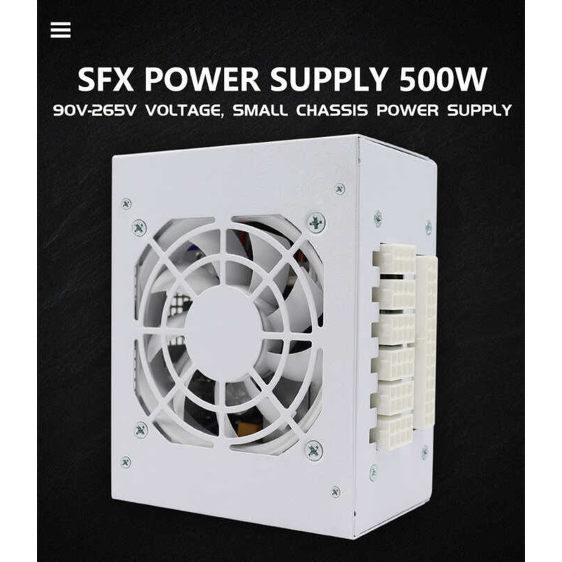 TFSKYWINDINTL Full Modular SFX-500W Mini ITX Solution/Micro ATX/SFX 500W อุปกรณ์ PSU สําหรับ POS