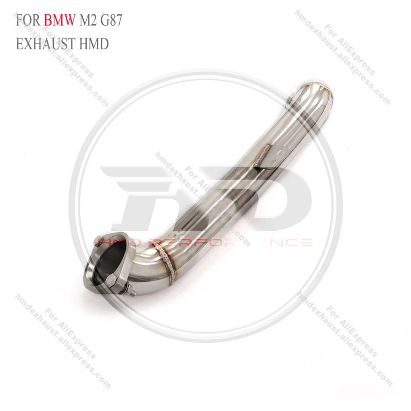 HMD Exhaust System High Flow Performance Middle Pipe for BMW M2 G87 car