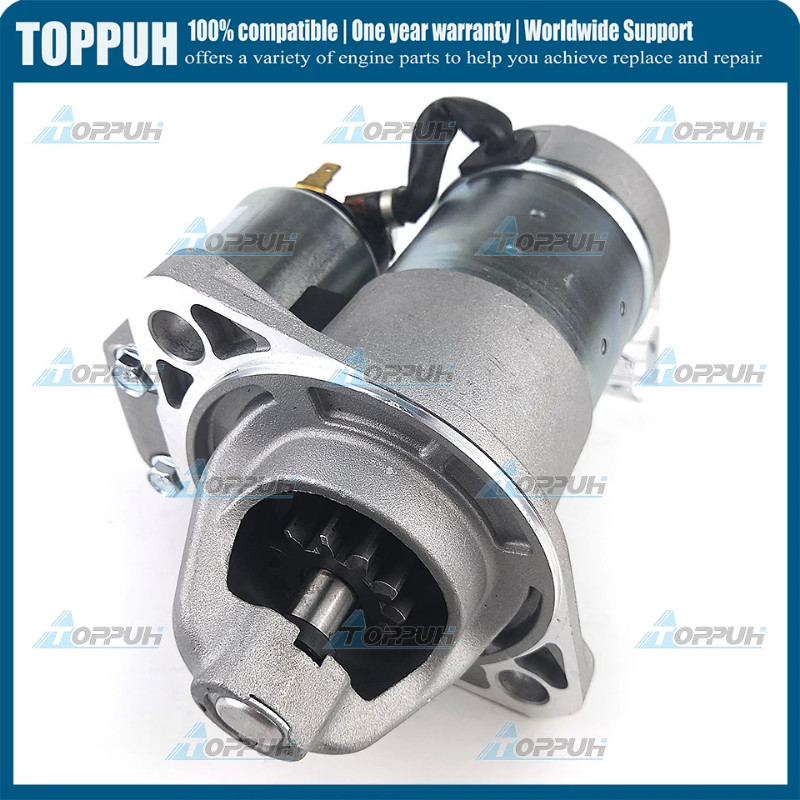 New S114-817 12V 11T 1.4KW Starter 129242-77010 for HITACHI YANMAR 3JH3 3JH3E 129608-77010 129698-7