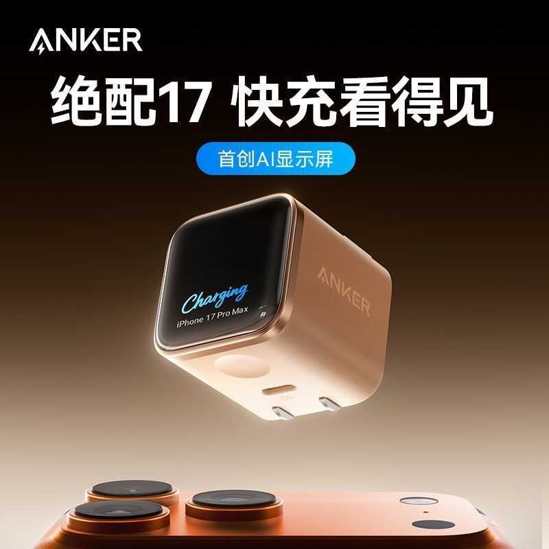 Anker Anker A121D Safe Charger Smart45W เหมาะสําหรับเครื่องชาร์จโทรศัพท์ใหม่ 17 อัน