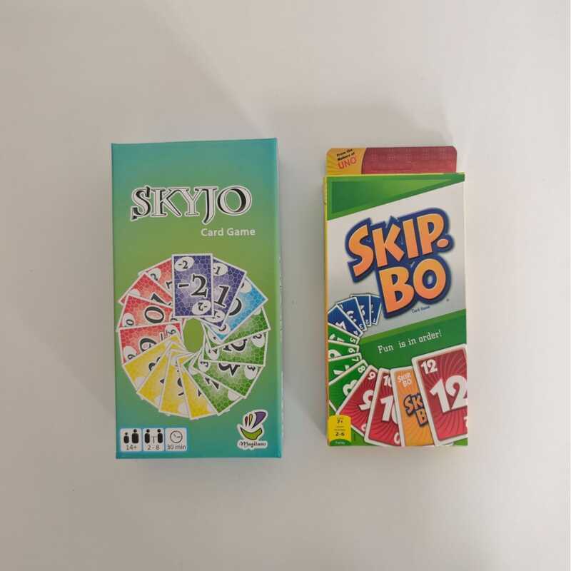 การ์ด UNO UNO SKYJO การ์ดเกมกระดานปาร์ตี้หลายคนตลกที่สร้างสรรค์
