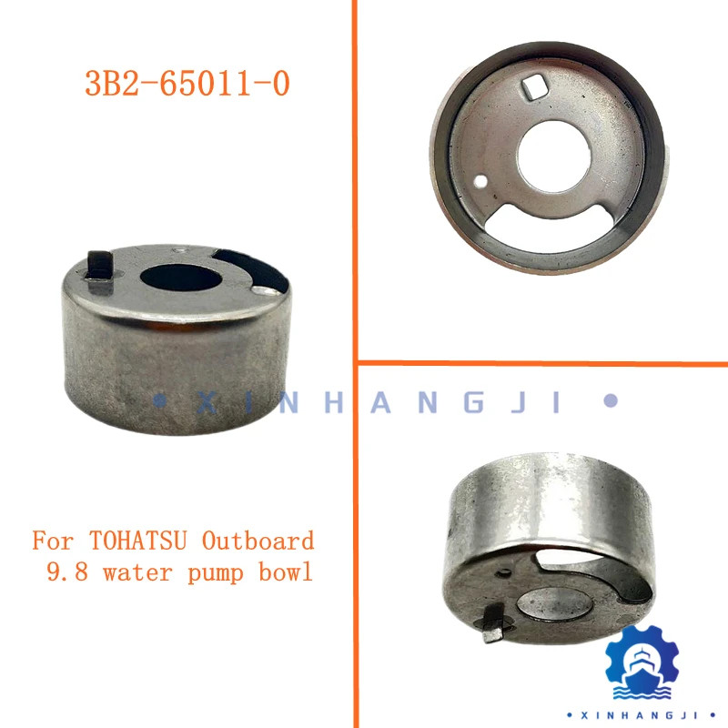3B2-65011-0 Pump Case Liner For TOHATSU Outboard 2-stroke M MFS 6HP 8HP 9.8HP water pump seal cup 3