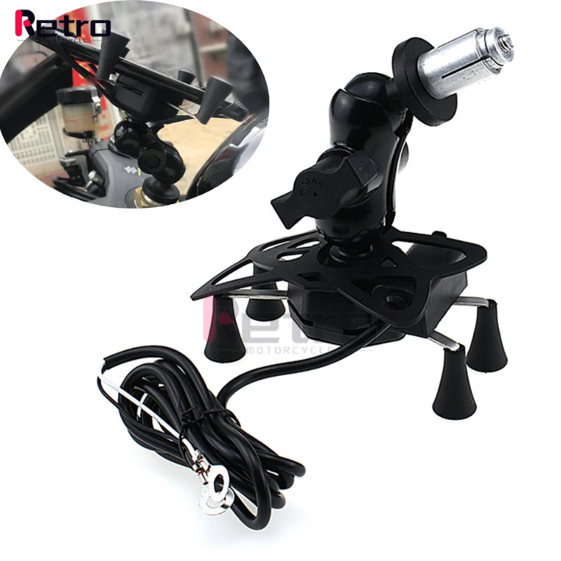 USB Charger Phone Holder For YAMAHA YZF R1 R1M YZF R6 R6S 2002-2020 YZF-R1 Motorcycle Accessories G